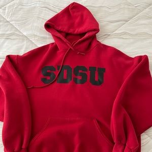 SDSU a sweatshirt comes from a smoke free home in good condition